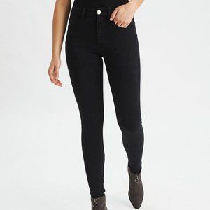 American Eagle Black Super Stretch Black Jeans